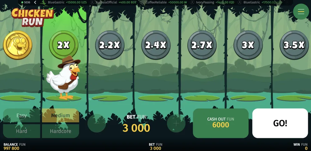 Chicken Run Game